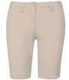 KB751 K751 Kariban Ladies Chino Bermuda Shorts Beige colour image